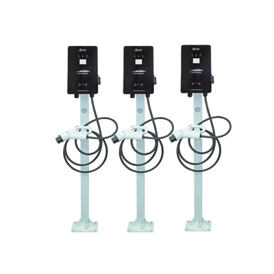 estación casera del cargador de 7KW Ev, control elegante del cargador OCPP1.6 APP del coche eléctrico