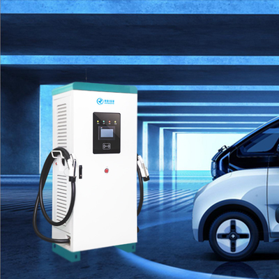 Cargador de enfriamiento natural 60kw EV, punto de carga al aire libre del coche CCS1 CCS2