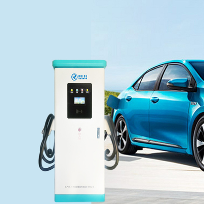 Cargador ajustable de 120kw EV, puntos de carga de CC Control remoto de aplicaciones