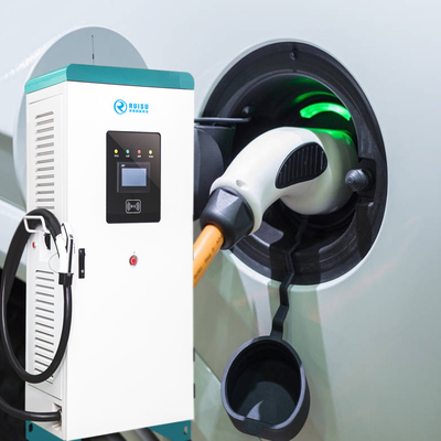 puntos de carga pública del coche eléctrico de 160kw Evse cc Chademo para el anuncio publicitario