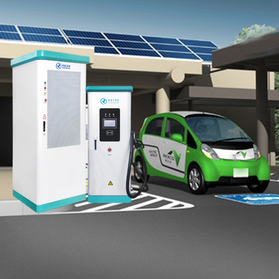 Refrigeración por aire de la prenda impermeable del tipo rápido del cargador 480KW de DC Split EV con 4 armas