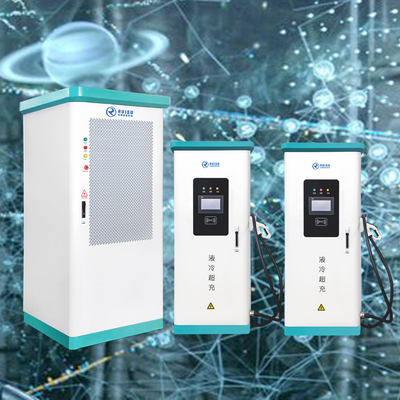 estructura partida de las estaciones del cargador de 480kw 45Hz EV para la prenda impermeable al aire libre Ip55