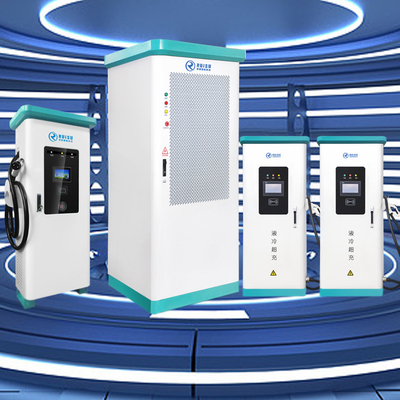 Refrigerado por líquido flexible de la estación de carga del coche de DC 480KW EV con 7 armas