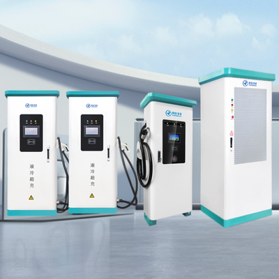 El cargador ultrarrápido de EV estaciona el tipo partido certificado del CE de 600kw