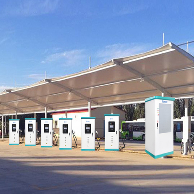 Tipo partido estación de carga ultra rápida de EV, cargador de DC de la refrigeración por líquido 720kw para Ev