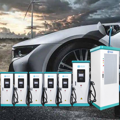 Estación de carga de los coches eléctricos del OEM, cargador rápido de DC para EV CCS2 Ocpp 1.6J
