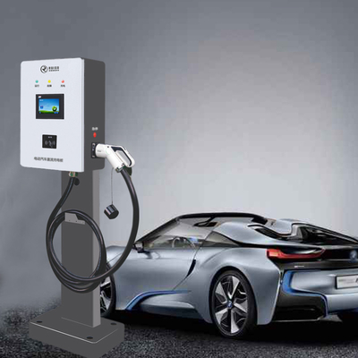 Estación de carga elegante del coche de 3 fases, cargador al aire libre 30kw del coche eléctrico de EVSE