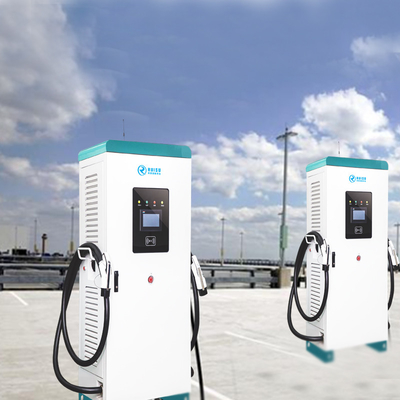 Cargador de vehículo eléctrico 60kw EV integrado AC DC CCS Chademo tipo 2