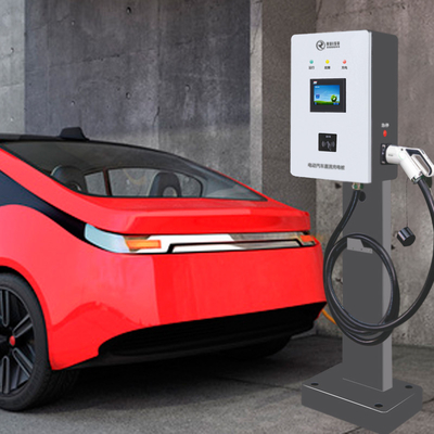 Material de metal del cargador DC 40kw EV montado en la pared con una sola pistola