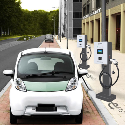 Impermeable al aire libre del cargador IP54 de 40kw EV para el vehículo eléctrico
