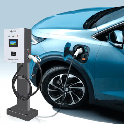 Montaje rápido RFID de la pared del cargador de 40kw EV de DC rápido 3 fases con el conector dual OCPP