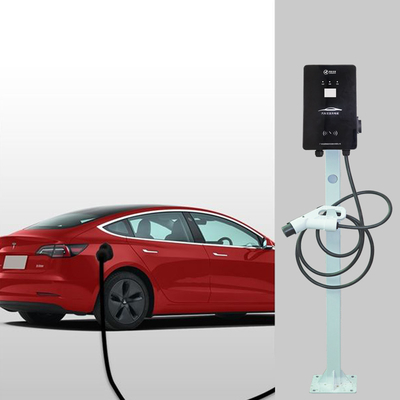 Cargador de CA EV montado en la pared 32A Tipo 2 Evse portátil con pantalla LCD