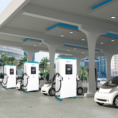 cargador de DC Ev de la estación de carga de Ev montado en el piso 160kw para el coche eléctrico