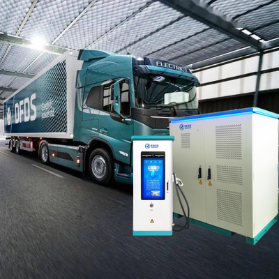 cargador comercial del coche eléctrico de 1200KW EV refrigerado por líquido para el OEM del ODM de los camiones pesados