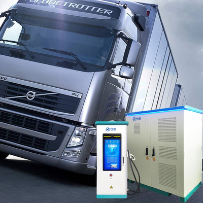 Cargador dividido EV refrigerado por líquido de CC con interfaz Ethernet 4G RS485