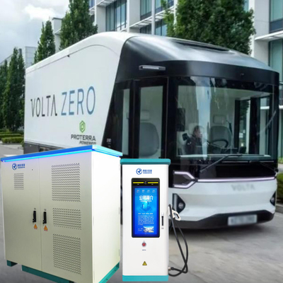 Dividir el cargador rápido de DC EV del gabinete, puntos de carga EV 1200KW para el autobús