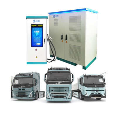 cargador partido de 1200KW EV, prenda impermeable inteligente de la refrigeración por líquido Ip54 de la pila de carga de DC
